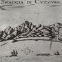 Ο Κουτσουράς σε σχέδιο του Boschini του 1651 